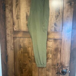 Marmot woman’s Green Joggers. Size large. Great material.